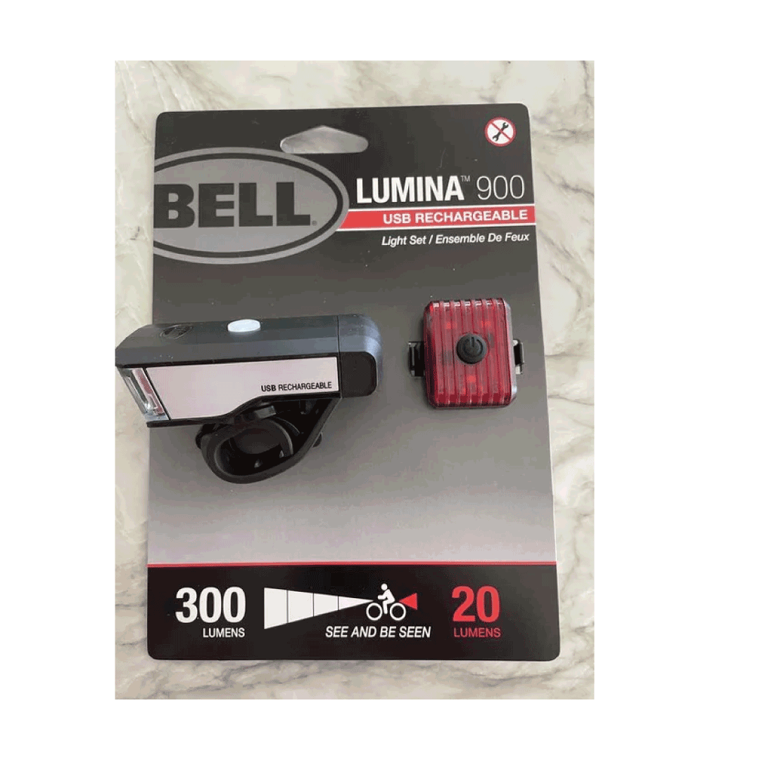 Bell Lumina 900 LED Bike Light Set